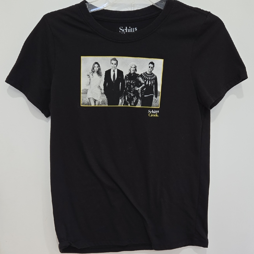 Women's Schitt's Creek Black Graphic Tee Size S
